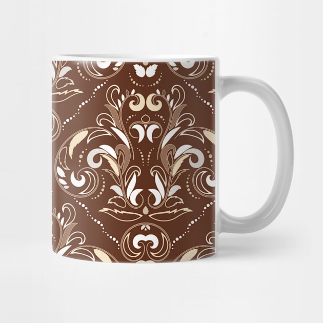 Decorative pattern in Baroque style by IrinaGuArt